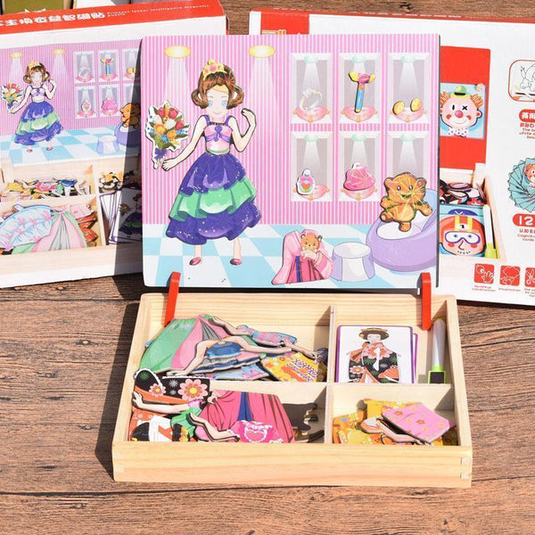 Dress Up & Learn - 3D Magnetic Puzzle Set