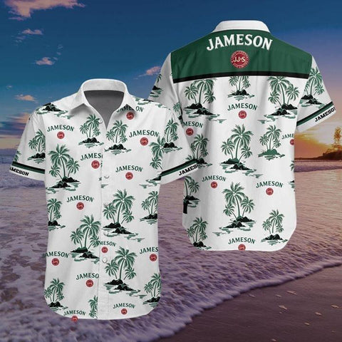 Men's Jameson Irish Whiskey Hawaiian Shirt