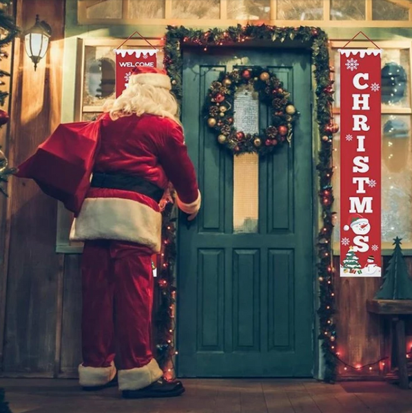 Christmas Curtain Couplet