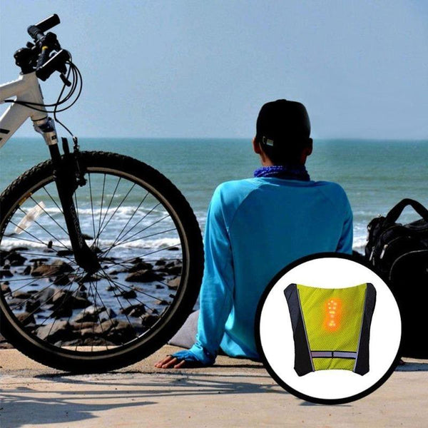CYCLING LED SIGNAL LIGHT VEST