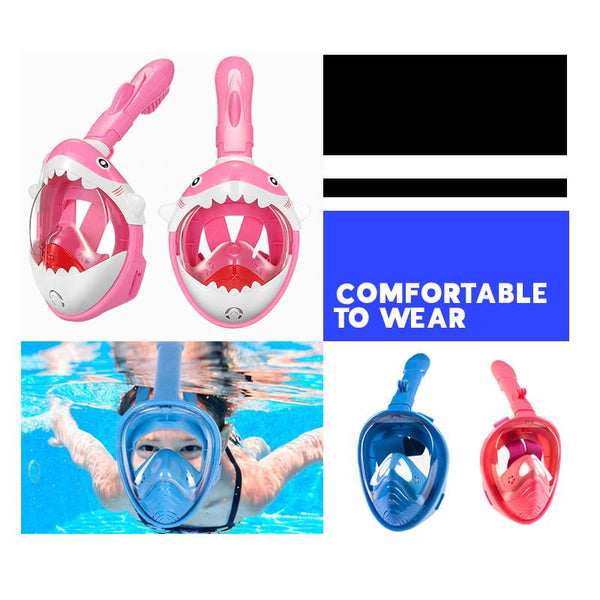 FULL FACE SNORKEL MASK FOR KIDS