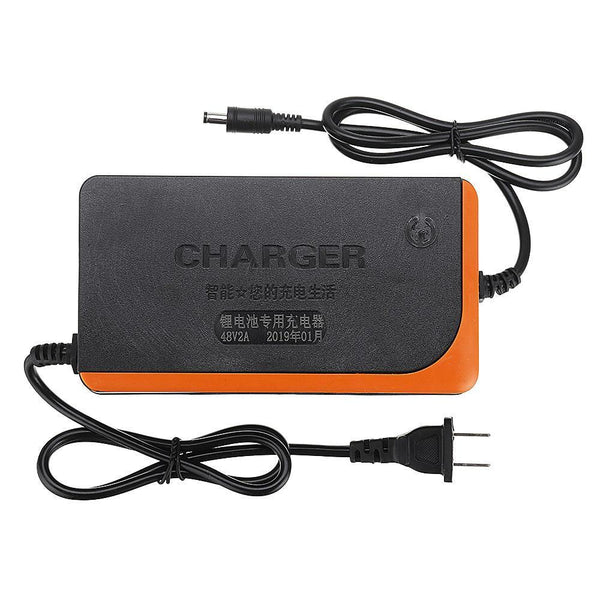 48V Lithium Battery Charger 2A Electric Bike Scooter Charger Battery Charging Equipment  - E