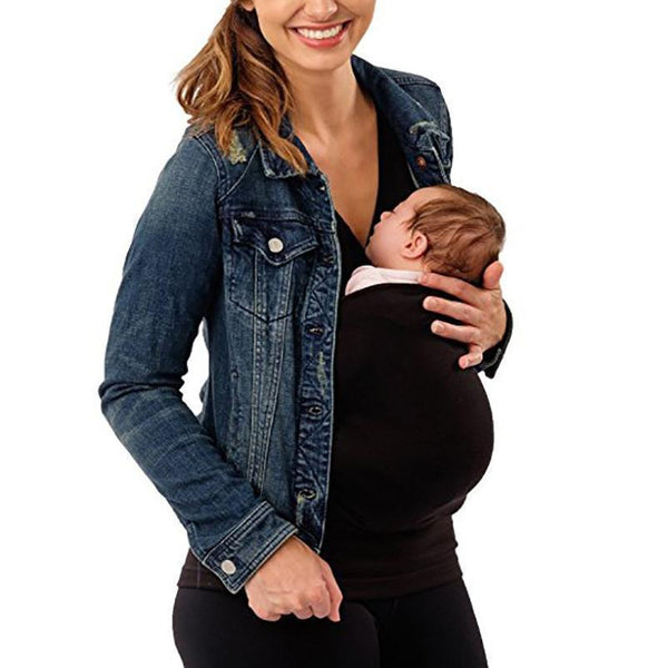 Multi-functional Clothes Parent-child Kangaroo Pocket T-shirt