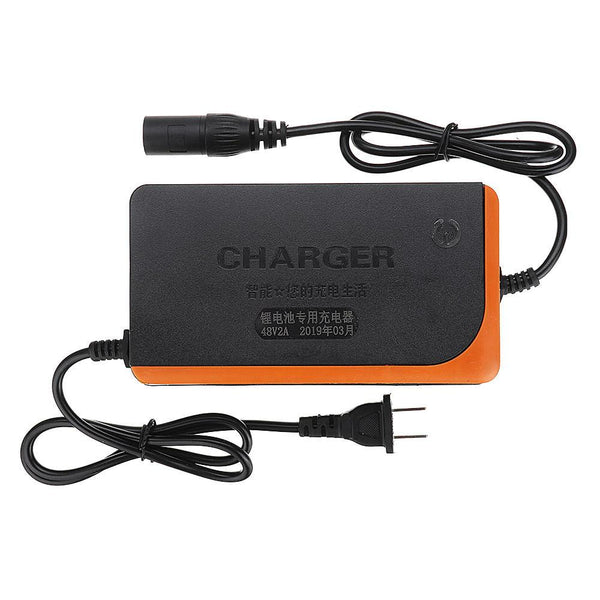 48V Lithium Battery Charger 2A Electric Bike Scooter Charger Battery Charging Equipment  - E