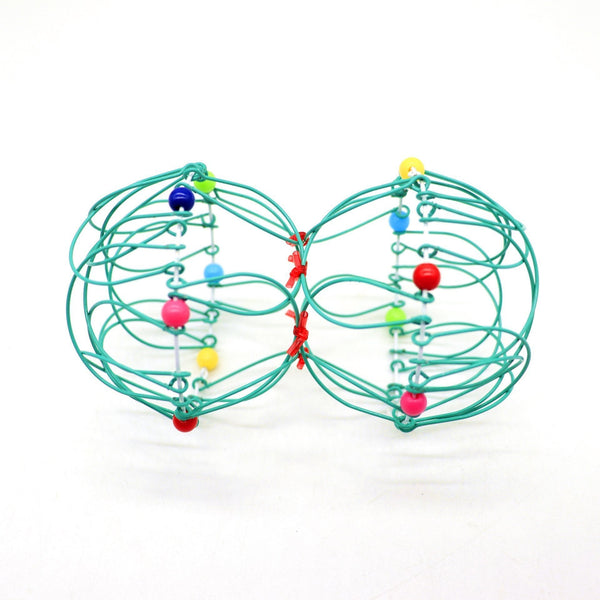 Magic Mild steel Mandala Flower Basket toy