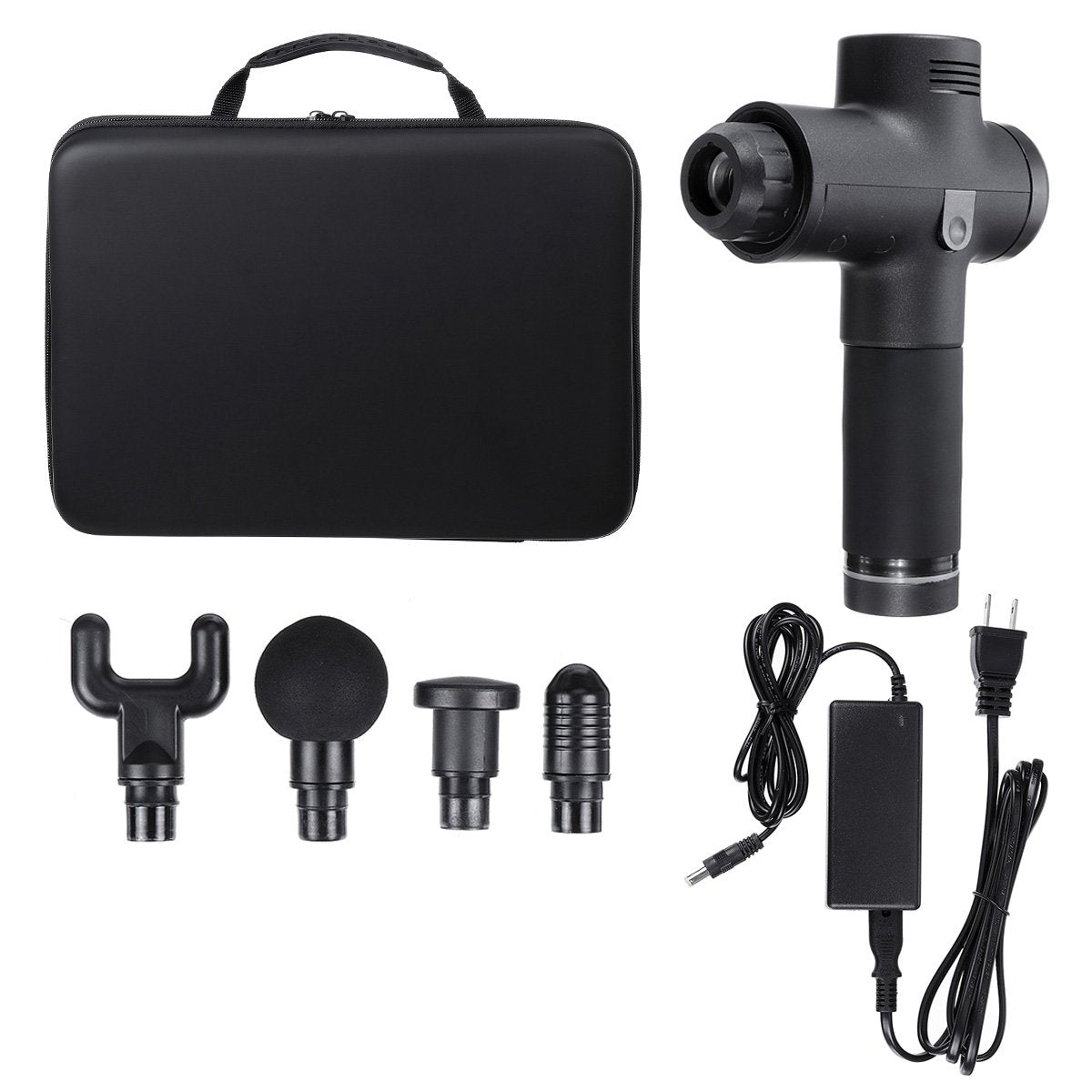 Massage Gun 4 Head 3 Speed Electric Massager