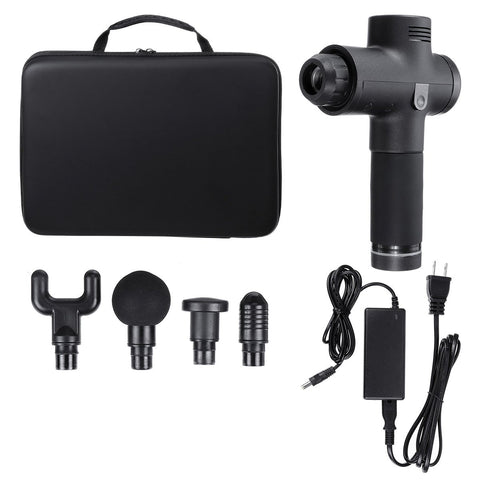 Massage Gun 4 Head 3 Speed Electric Massager