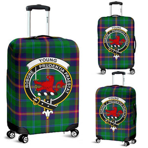 Young Tartan Clan Badge Luggage Cover Hj4