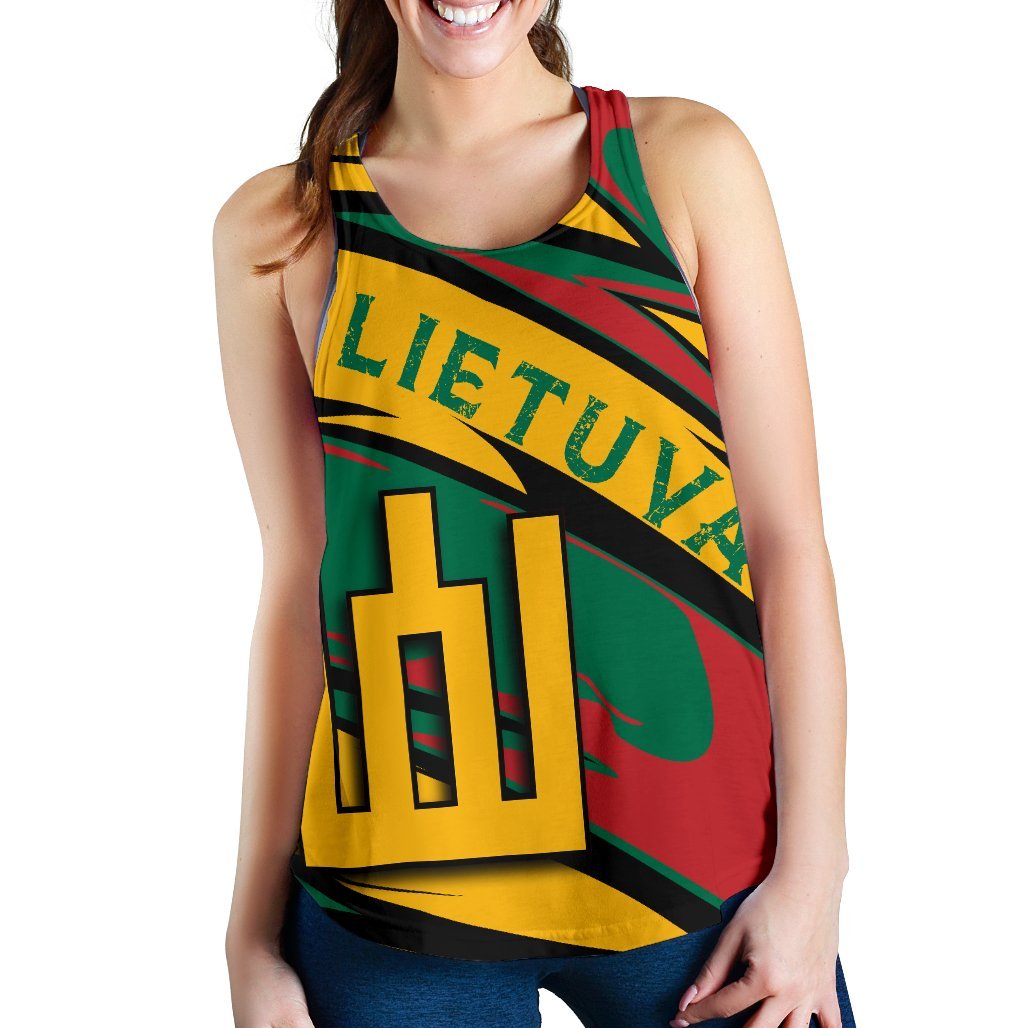 Lithuania Knight Forces Women's Tank Top - Lode Style - JR