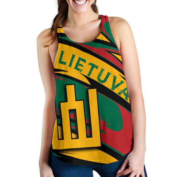 Lithuania Knight Forces Women's Tank Top - Lode Style - JR