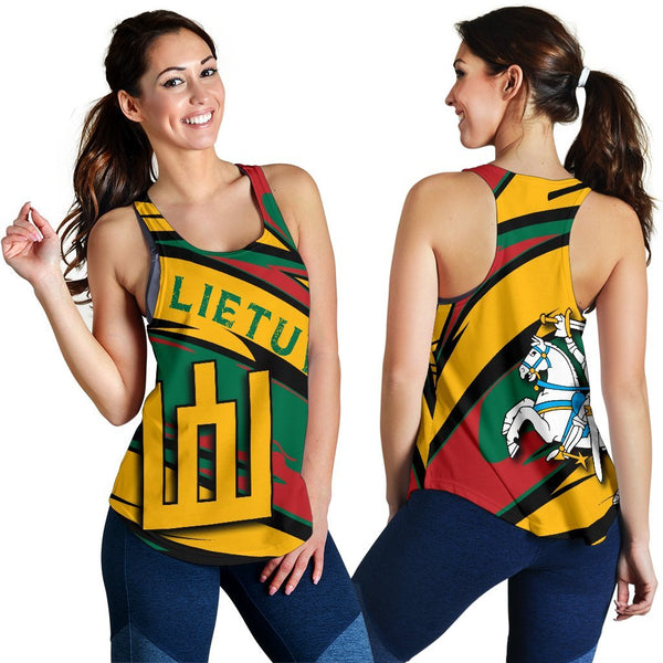 Lithuania Knight Forces Women's Tank Top - Lode Style - JR