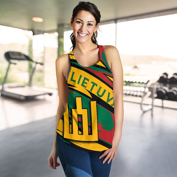 Lithuania Knight Forces Women's Tank Top - Lode Style - JR