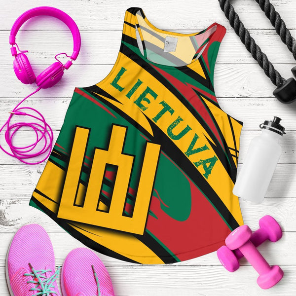 Lithuania Knight Forces Women's Tank Top - Lode Style - JR