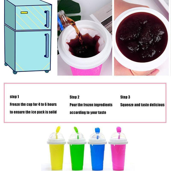 Quick-frozen smoothies