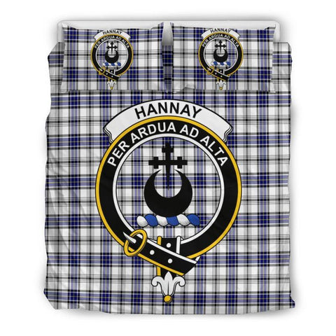 Hannay Clan Badge Tartan Bedding Set K7