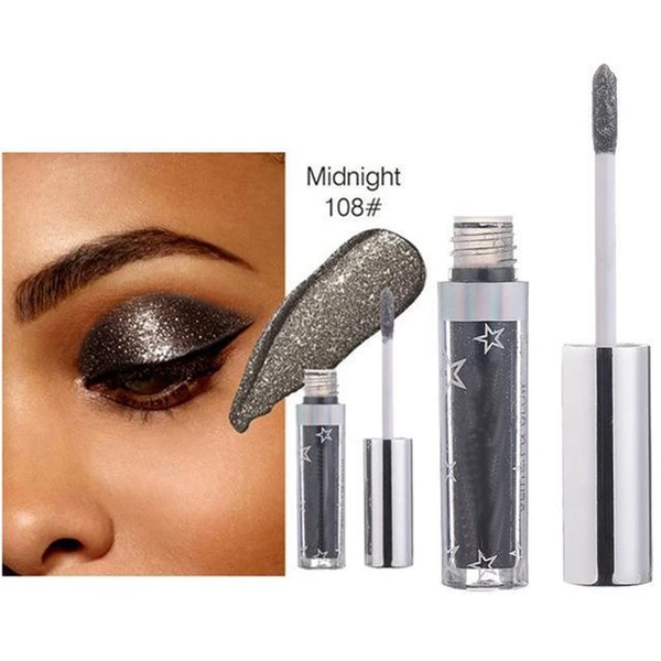 12 Color Metals Glitter and Glow Liquid Eyeshadow