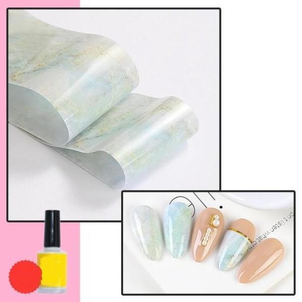 Marble Series Nail Foils