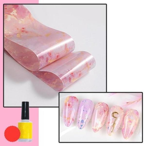 Marble Series Nail Foils