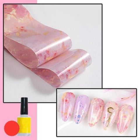 Marble Series Nail Foils