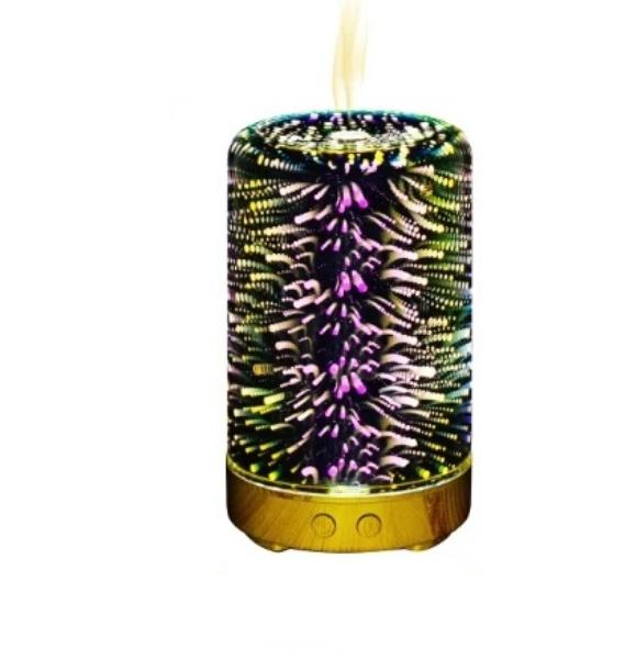 Night Light Mist Ultrasonic Sprayer Aromatherapy Air Humidifier