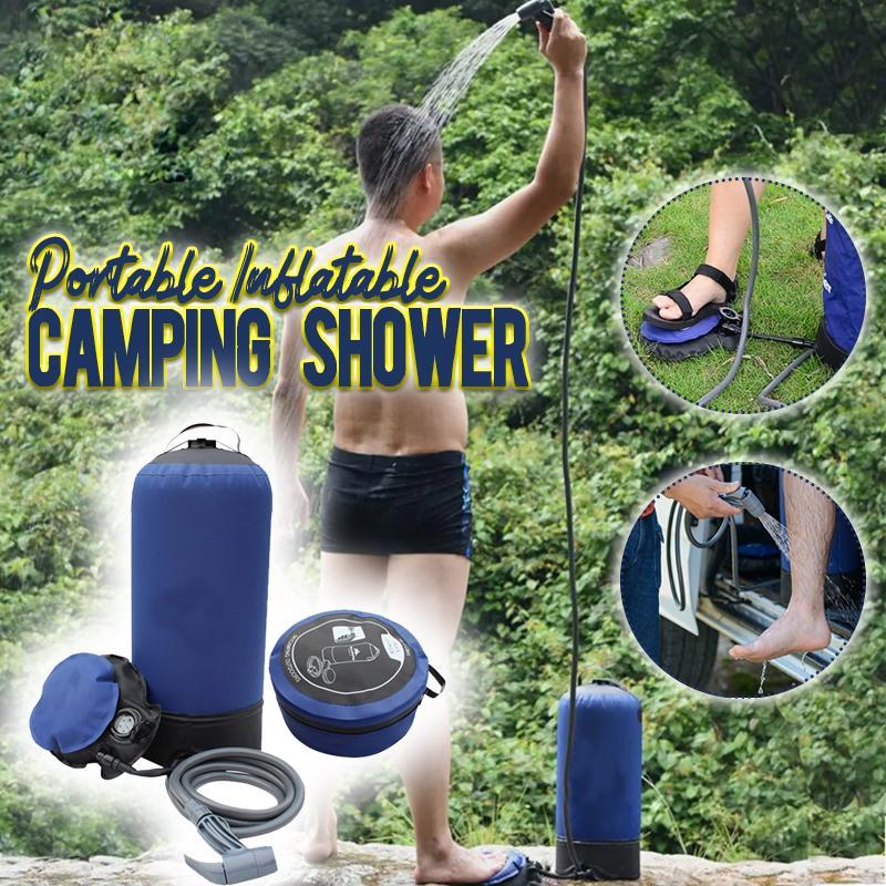 OUTDOOR INFLATABLE CAMPING SHOWER BAG