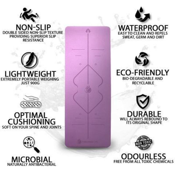 BODY ALIGNING YOGA MAT