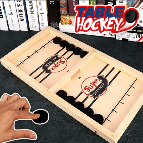 HOCKEY SLING PUCK BOARD GAME