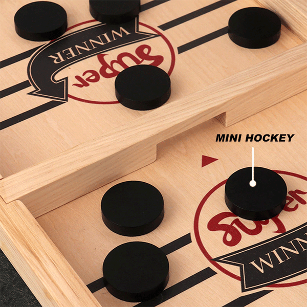 HOCKEY SLING PUCK BOARD GAME