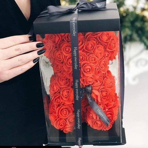 ROSE TEDDY BEAR