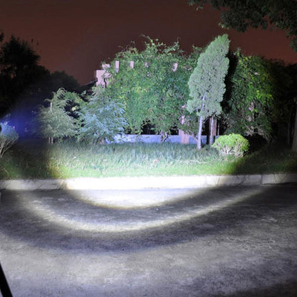 Tactical LED Defense Baton Flashlight