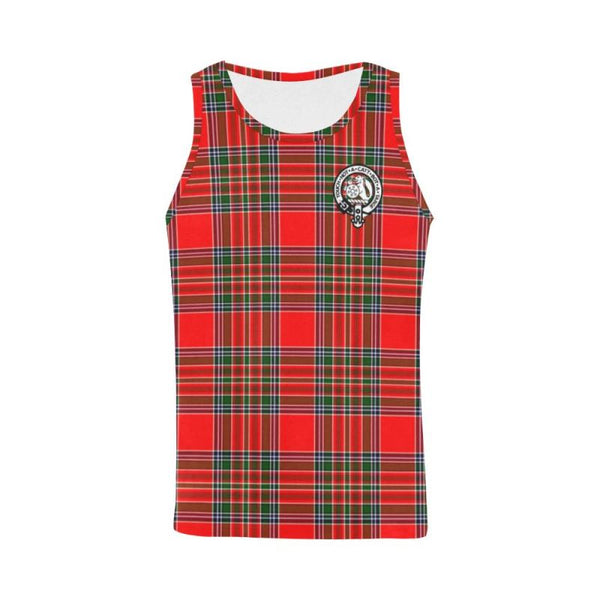 Macbean Modern Tartan Clan Badge All Over Print Tank Top K7