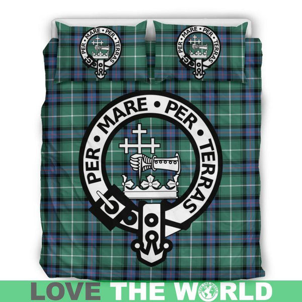 Macdonald Of The Isles Hunting Ancient Clan Badge Tartan Bedding Set K7