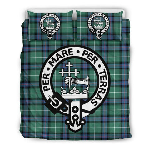 Macdonald Of The Isles Hunting Ancient Clan Badge Tartan Bedding Set K7