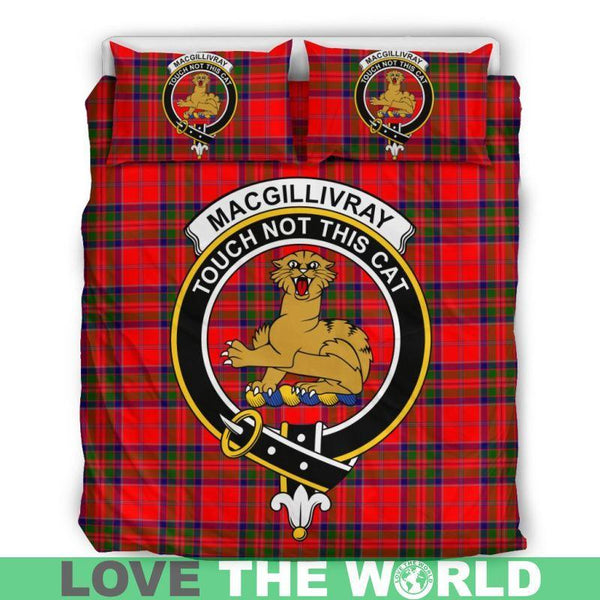 Macgillivray Modern Clan Badge Tartan Bedding Set K7