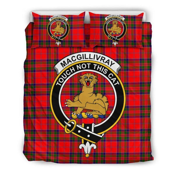 Macgillivray Modern Clan Badge Tartan Bedding Set K7