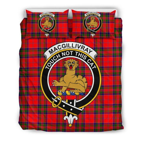 Macgillivray Modern Clan Badge Tartan Bedding Set K7