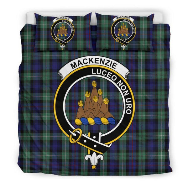 Mackenzie Clan Badge Tartan Bedding Set K5