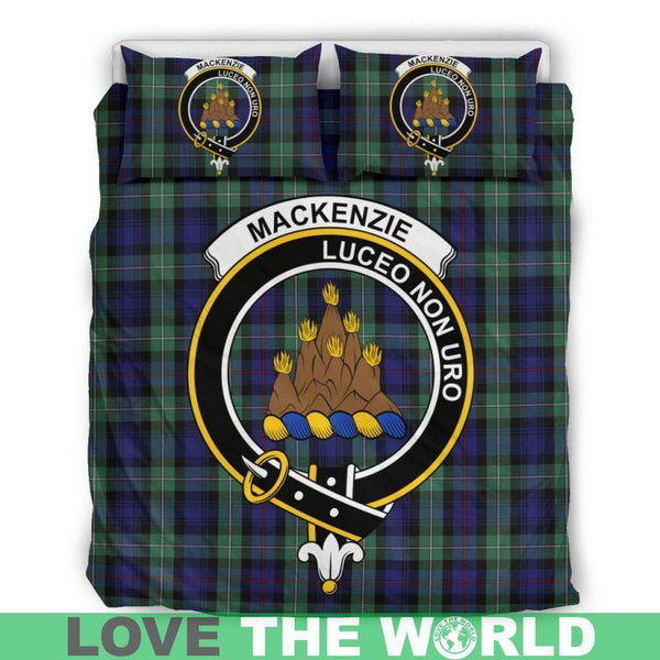 Mackenzie Clan Badge Tartan Bedding Set K5