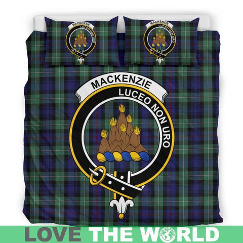 Mackenzie Clan Badge Tartan Bedding Set K5