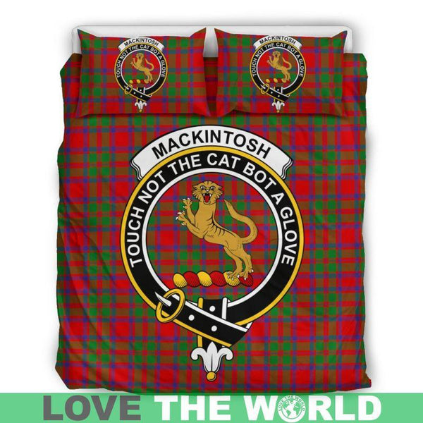Mackintosh Modern Clan Badge Tartan Bedding Set K7
