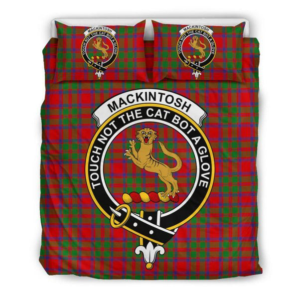 Mackintosh Modern Clan Badge Tartan Bedding Set K7