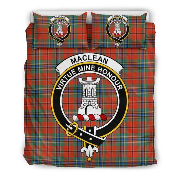 Maclean Of Duart Ancient Clan Badge Tartan Bedding Set K7