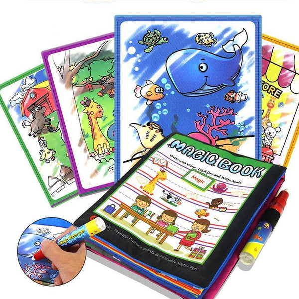 Magic Water Drawing Book