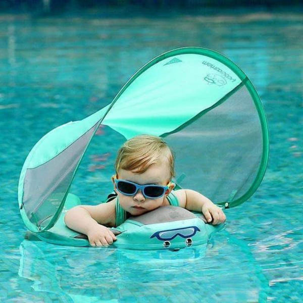 MAMBOBABY BABY FLOAT WITH CANOPY