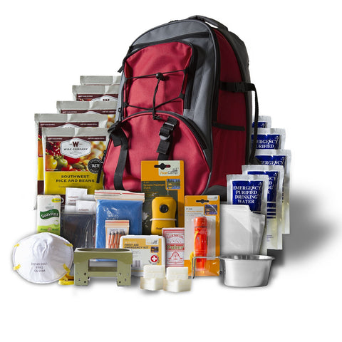 Wise Foods 5 Day Emergency Preparedness Home Survival Backpack Kit