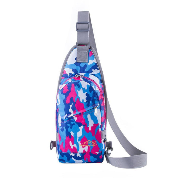 Multi Color Camo Sling Bag