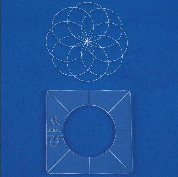 Quilting Template Set - 6 Pieces