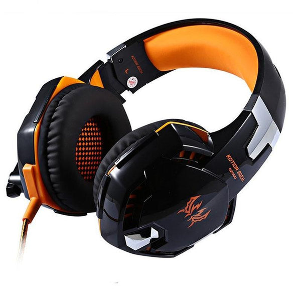 LED Gaming Headset and Mouse (with Mouse Pad)