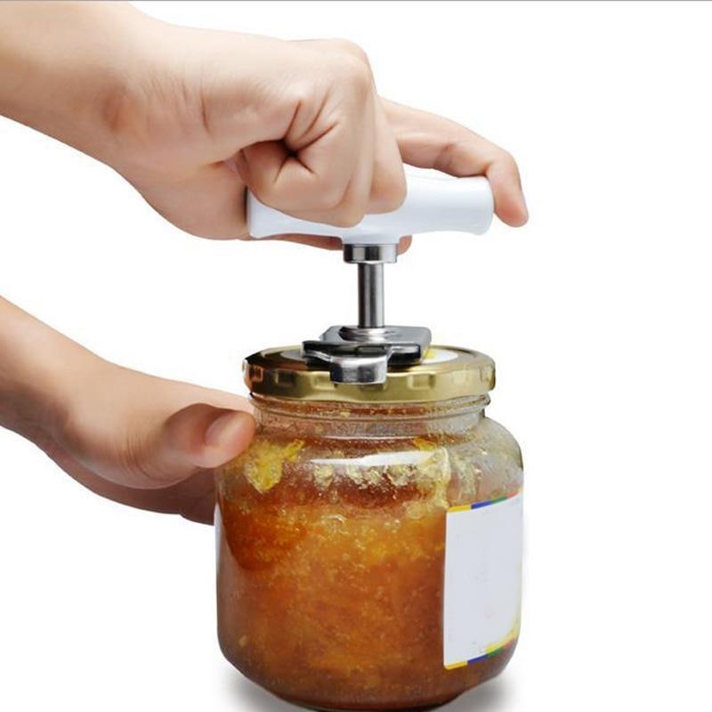 Labor-saving can opener