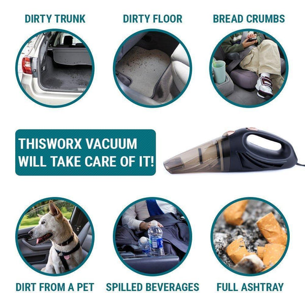 Portable Car Vacuum Cleaner with Accessories
